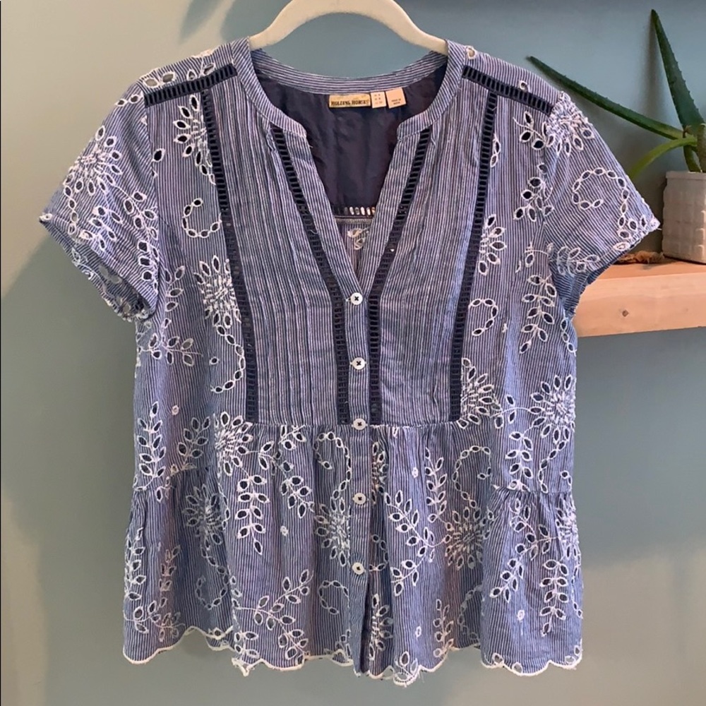 Anthropologie Swing Top